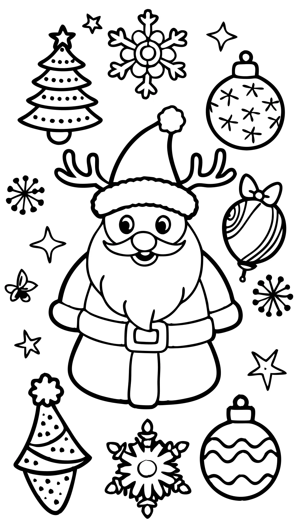 free printable coloring pages of christmas